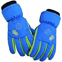 ROSEBEAR Guantes de Esquí para Niños Guantes de Nieve Guantes Térmicos Guantes Impermeables Guantes de Invierno para…
